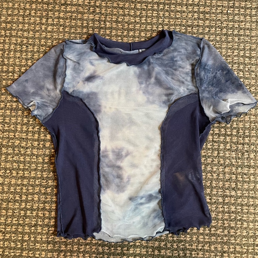 Urban Outfitters Sheer Crop Top